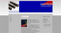 Desktop Screenshot of lasertechs.de